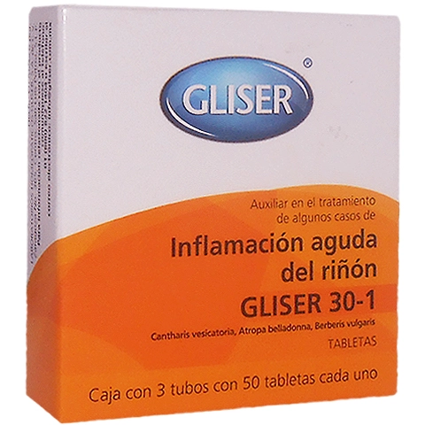 GLISER 30 1 INFLAMACION AGUDA DEL RIÑON, Foto 1 Trébol Naturismo
