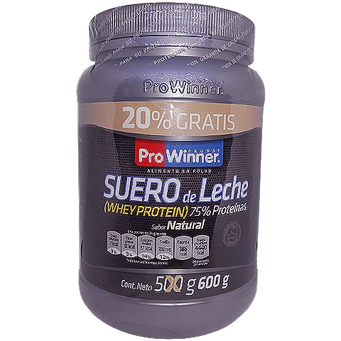 Suero de leche sabor natural 500 gr, Foto 1 Trébol Naturismo