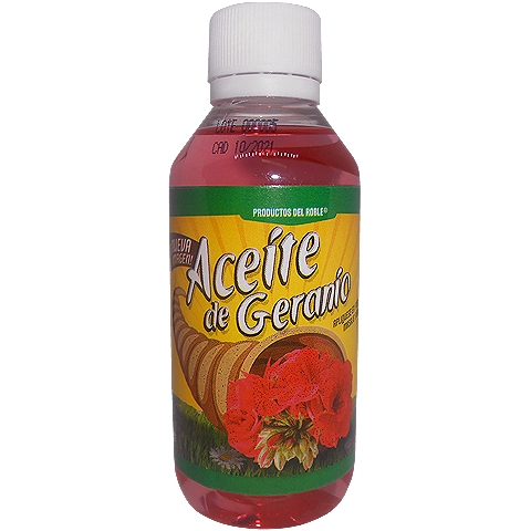 Aceite de geranio 120ml, Foto 1 Trébol Naturismo