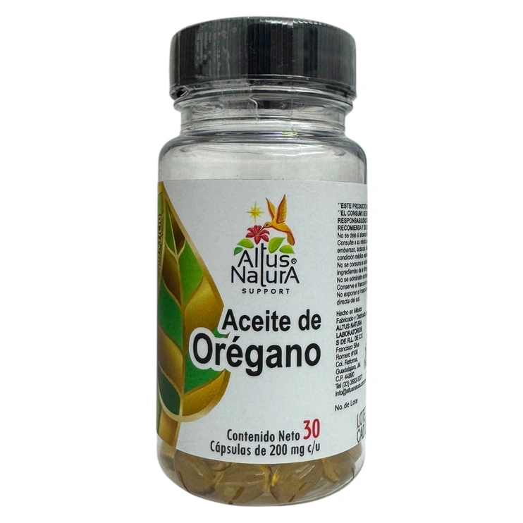 Aceite de orégano 30 capsulas. Aceite de orégano 30 capsulas., Foto 1 Trébol Naturismo