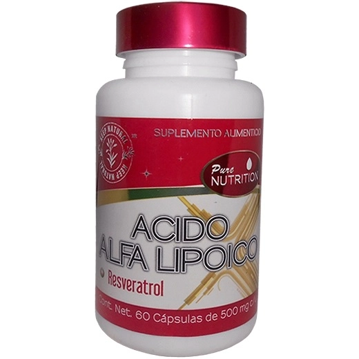 Ácido alfa lipoico 60 cápsulas, Foto 1 Trébol Naturismo