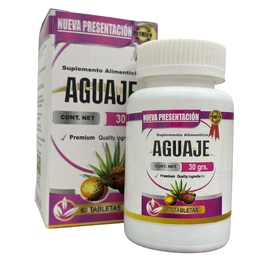 Aguaje 60 tabletas, Foto 1 Trébol Naturismo