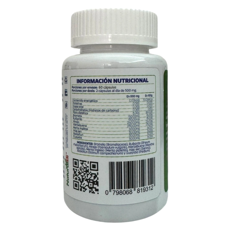 Agutrolt 60 capsulas de 500mg NAE-008, Foto 2 Trébol Naturismo