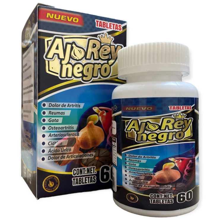 Ajo Rey Negro 60 tabletas, Foto 1 Trébol Naturismo