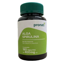 Alga spirulina 180 tabletas, Foto 1 Trébol Naturismo