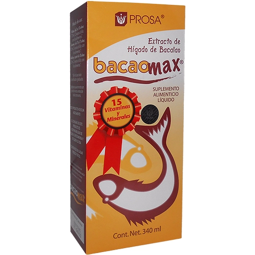 Bacao Max Jarabe 340ml, Foto 1 Trébol Naturismo