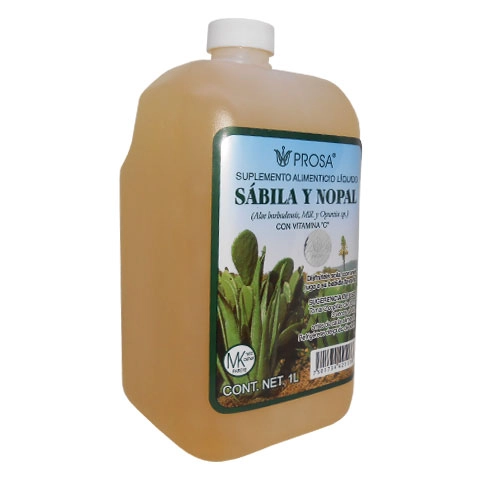 Bebida de sábila con nopal 1l, Foto 1 Trébol Naturismo