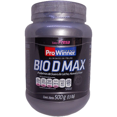 Bio d max sabor fresa 500g, Foto 1 Trébol Naturismo