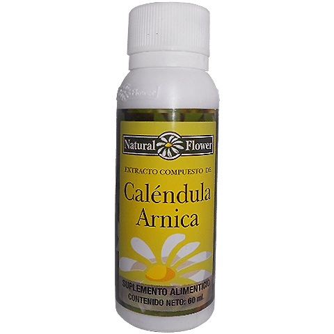 Caléndula y árnica extracto 60ml, Foto 1 Trébol Naturismo