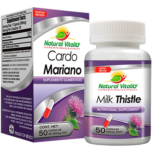 Cardo Mariano 50 Cápsulas, Foto 1 Trébol Naturismo