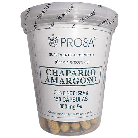 Chaparro amargoso 150 cápsulas, Foto 1 Trébol Naturismo