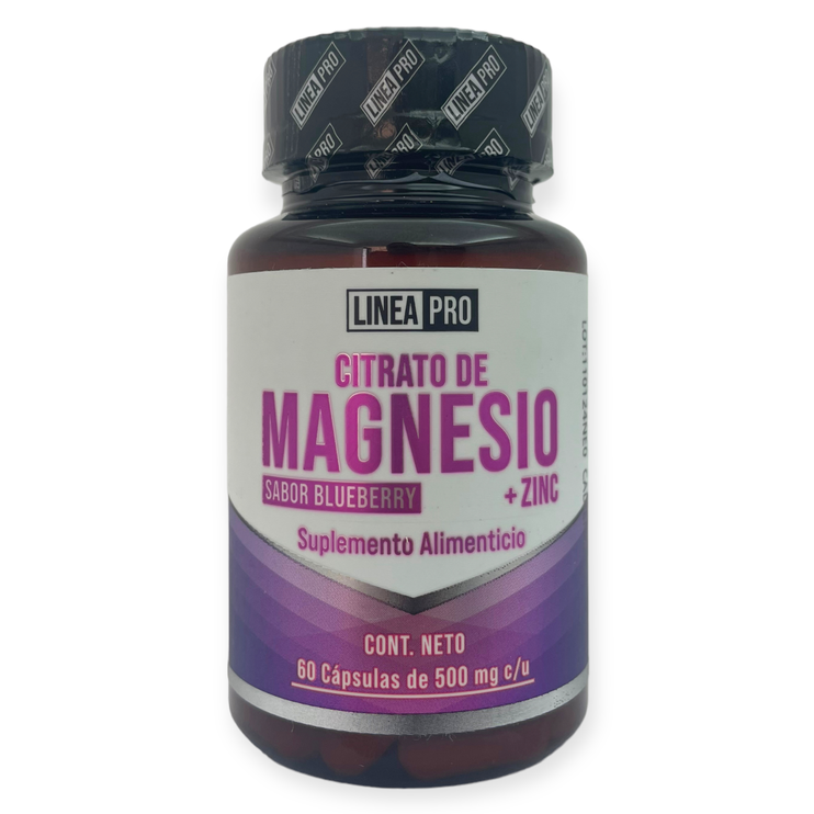 Citrato de magnesio + zinc 60 cápsulas, Foto 1 Trébol Naturismo
