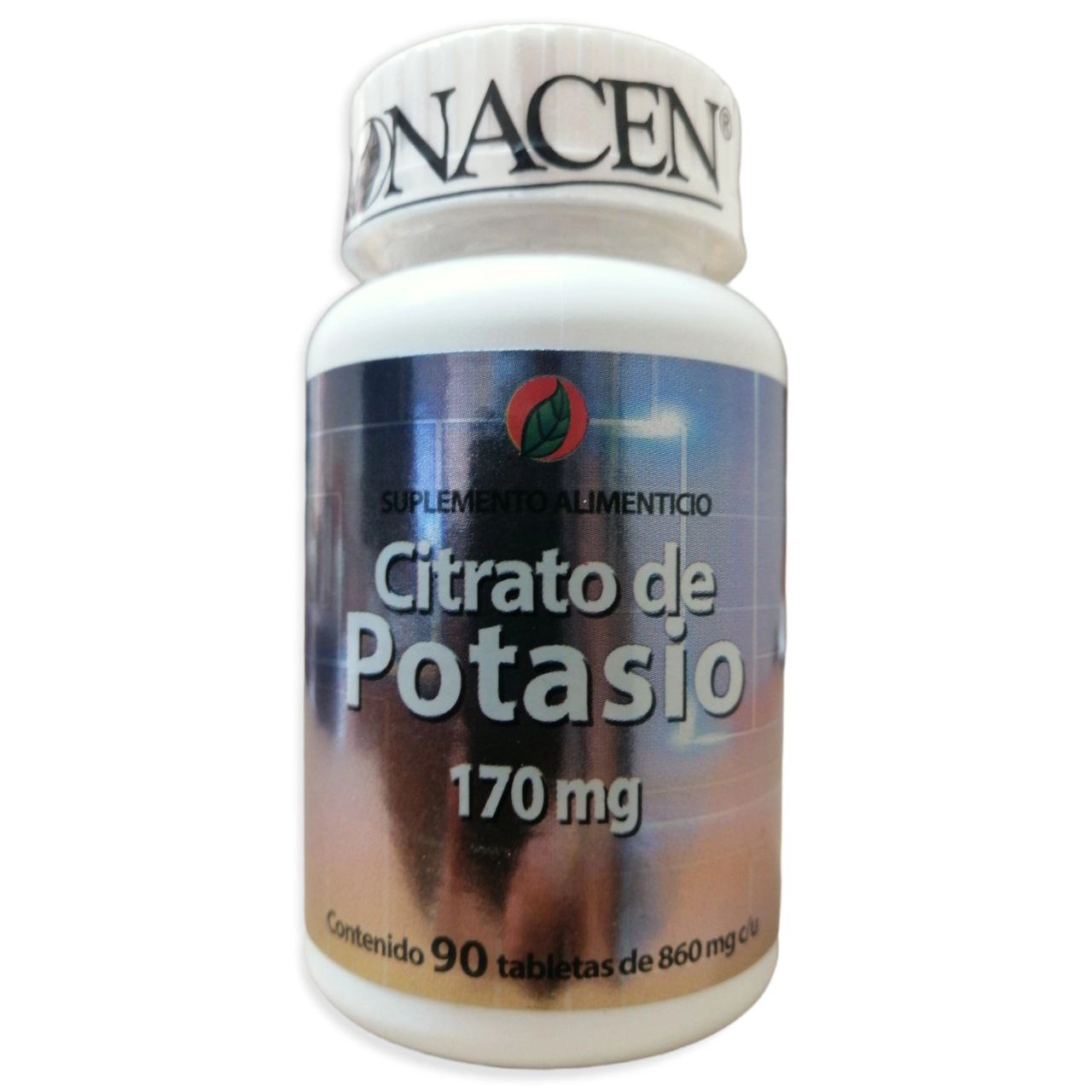 Citrato de Potasio 170 mg Pronacen, Foto 1 Trébol Naturismo