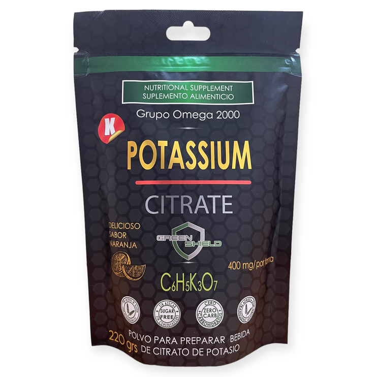 Citrato de potasio sabor naranja 220g, Foto 1 Trébol Naturismo