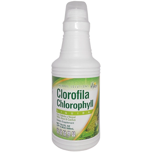 Clorofila con sábila y nopal 500ml, Foto 1 Trébol Naturismo