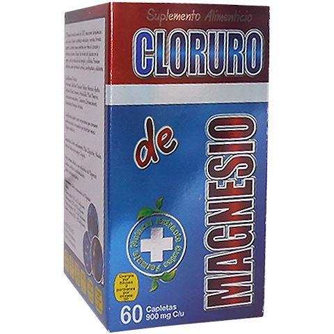 Cloruro de magnesio 60 capletas, Foto 1 Trébol Naturismo