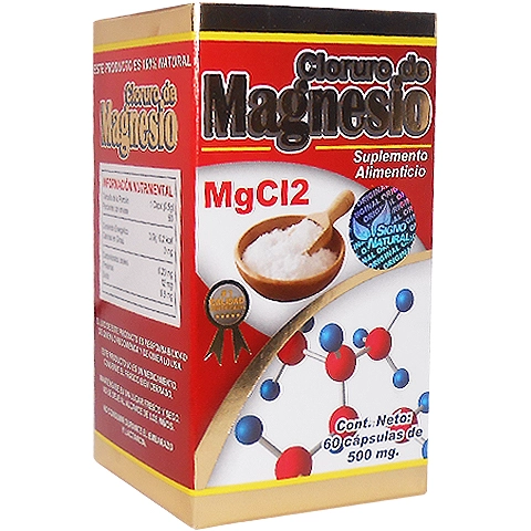 Cloruro de magnesio 60 cápsulas, Foto 1 Trébol Naturismo