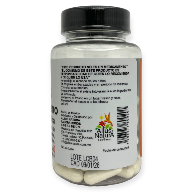 Colágeno con biotina 60 cápsulas ANL-005, Foto 2 Trébol Naturismo