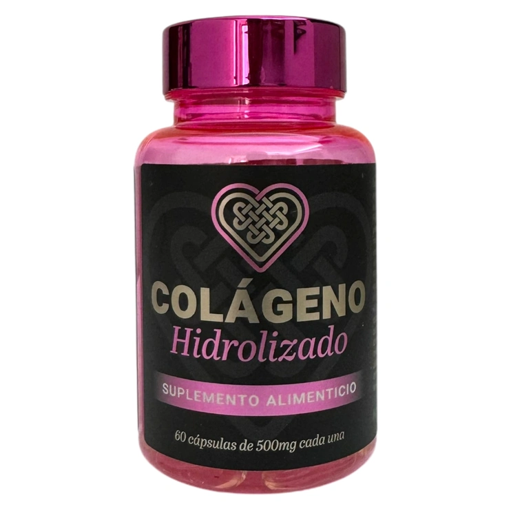 Colágeno hidrolizado 60 cápsulas 500mg Colágeno hidrolizado 60 cápsulas 500mg, Foto 1 Trébol Naturismo