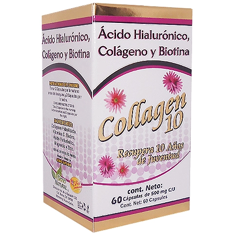Collagen 10 60 cápsulas, Foto 1 Trébol Naturismo