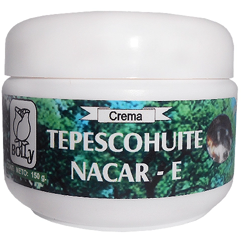 Crema de Tepescohuite Nácar 150g, Foto 1 Trébol Naturismo