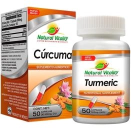 Cúrcuma 50 Cápsulas, Foto 1 Trébol Naturismo