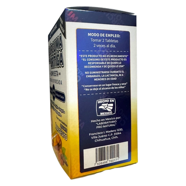 Cúrcuma más Ortiga Extra Reforzada 60 Tabletas NPV-078, Foto 3 Trébol Naturismo