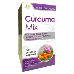 Curcuma Mix 60 Cápsulas, Foto 1 Trébol Naturismo