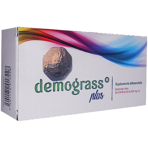 Demograss plus 30 cápsulas de 500mg, Foto 1 Trébol Naturismo