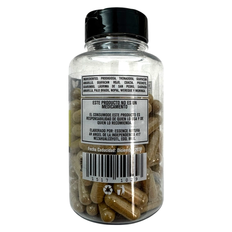 Diab Essence 500mg. 120 Caps. ESS-004, Foto 2 Trébol Naturismo