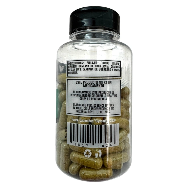 Energy Essence 500mg. 120 Caps. ESS-005, Foto 2 Trébol Naturismo