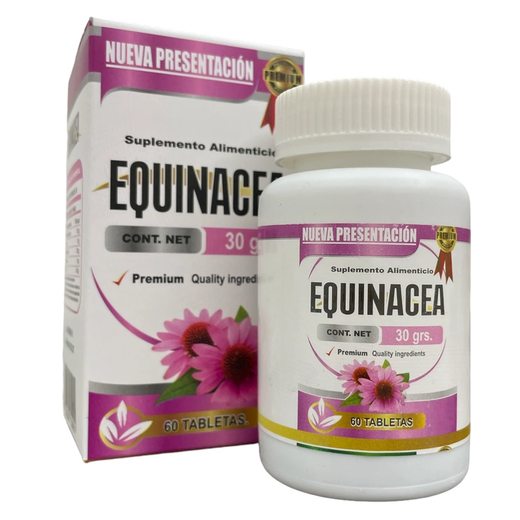 Equinacea 60 tabletas, Foto 1 Trébol Naturismo