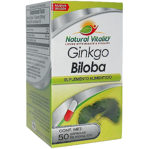 Ginkgo Biloba 50 Cápsulas, Foto 1 Trébol Naturismo