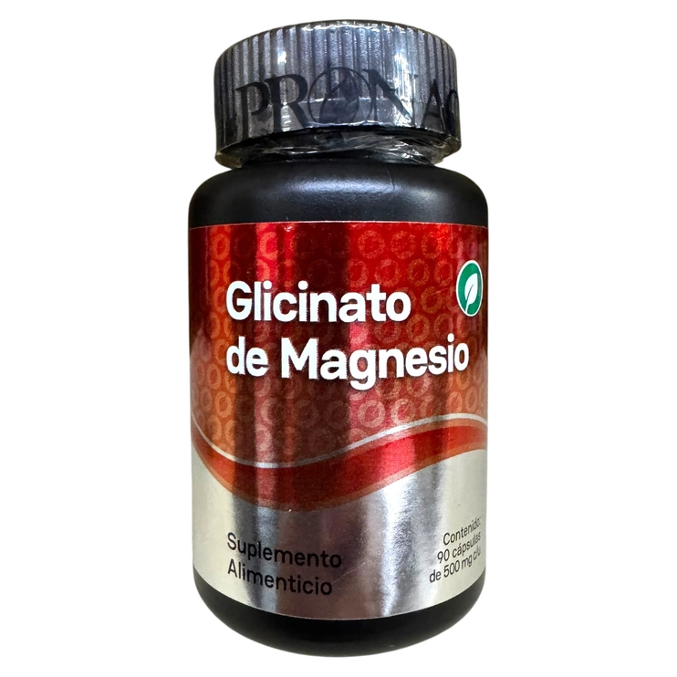 Glicinato de Magnesio 90 capulas 500mg. Glicinato de Magnesio 90 capulas 500mg., Foto 1 Trébol Naturismo