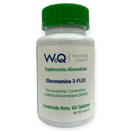 Glucosamina 3-flex con 60 tabletas, Foto 1 Trébol Naturismo
