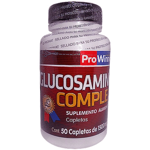 Glucosamina complex 50 capletas, Foto 1 Trébol Naturismo