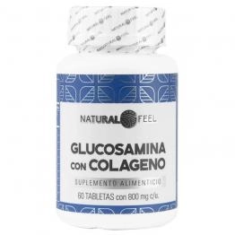 Glucosamina con colageno 60 tabletas Glucosamina con colageno 60 tabletas, Foto 1 Trébol Naturismo