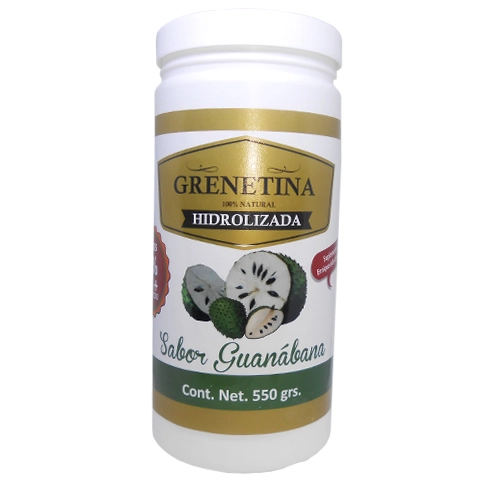 Grenetina hidrolizada sabor guanábana 550g, Foto 1 Trébol Naturismo