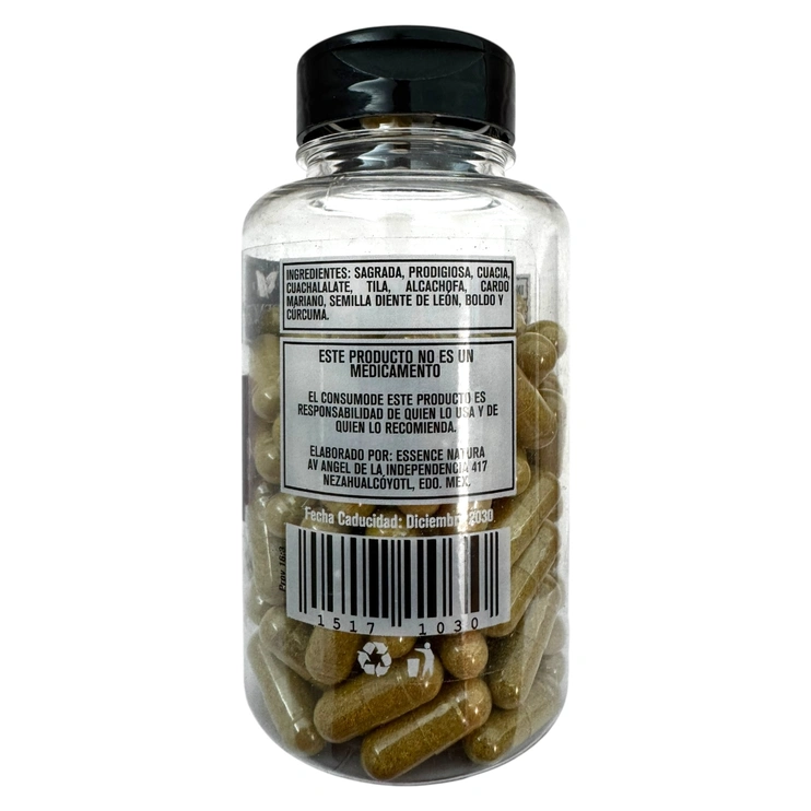 Hepa Essence 500mg. 120 Caps. ESS-007, Foto 2 Trébol Naturismo