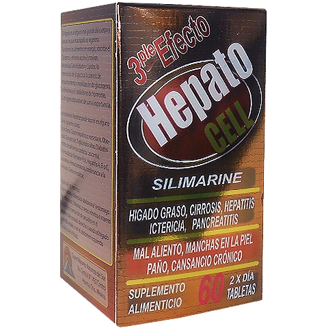 Hepato cell 60 tabletas, Foto 1 Trébol Naturismo
