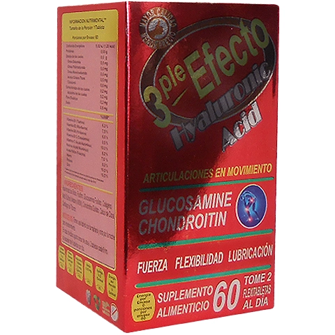Hyaluronic Acid 60 Tabletas, Foto 1 Trébol Naturismo