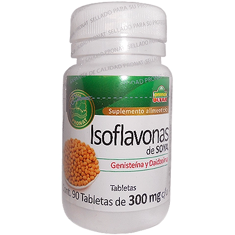 Isoflavonas de soya 90 tabletas, Foto 1 Trébol Naturismo