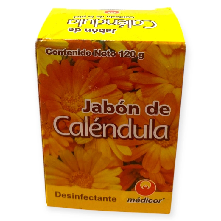 Jabón de caléndula 120g, Foto 1 Trébol Naturismo