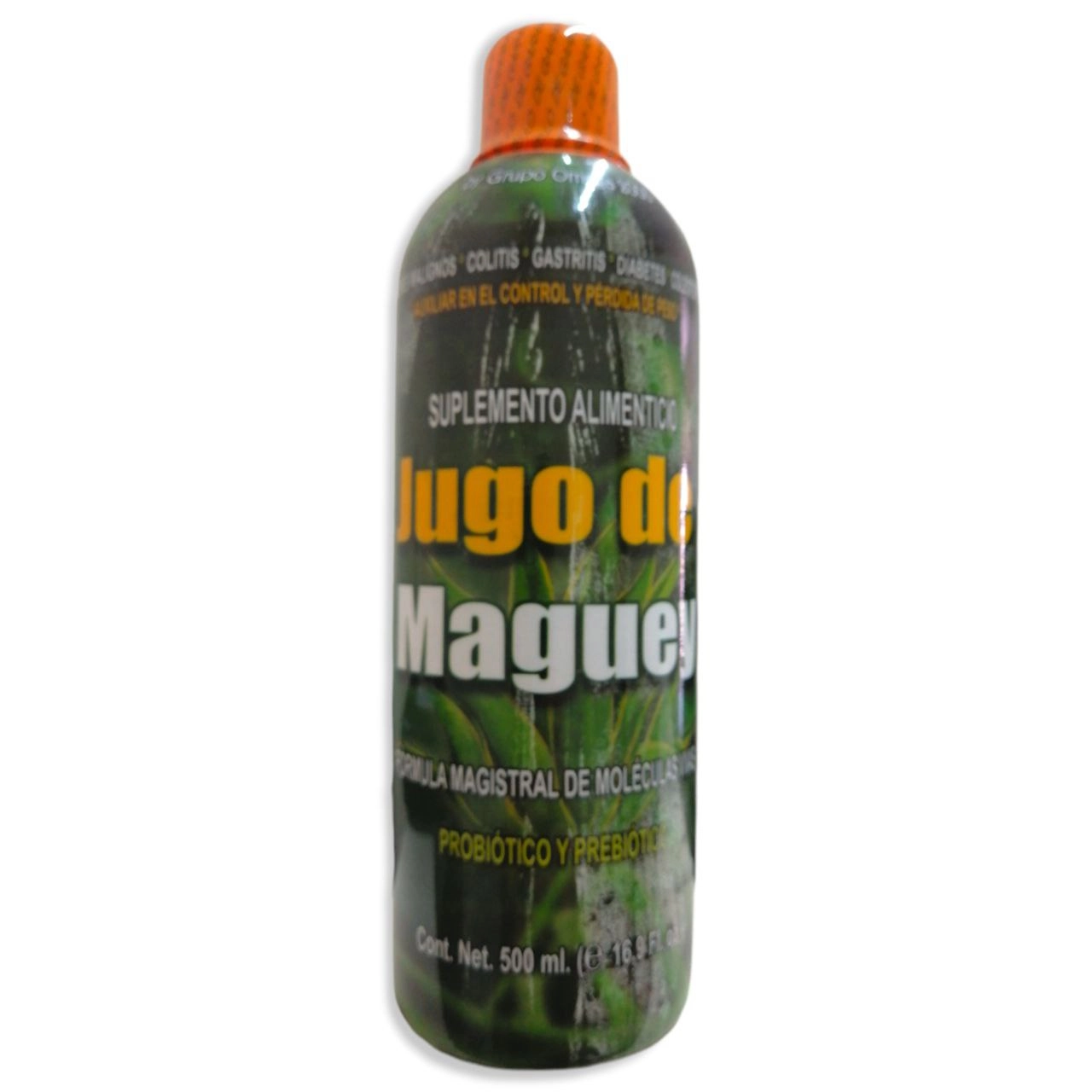 Jugo de maguey probiótico y prebiótico 500ml, Foto 1 Trébol Naturismo