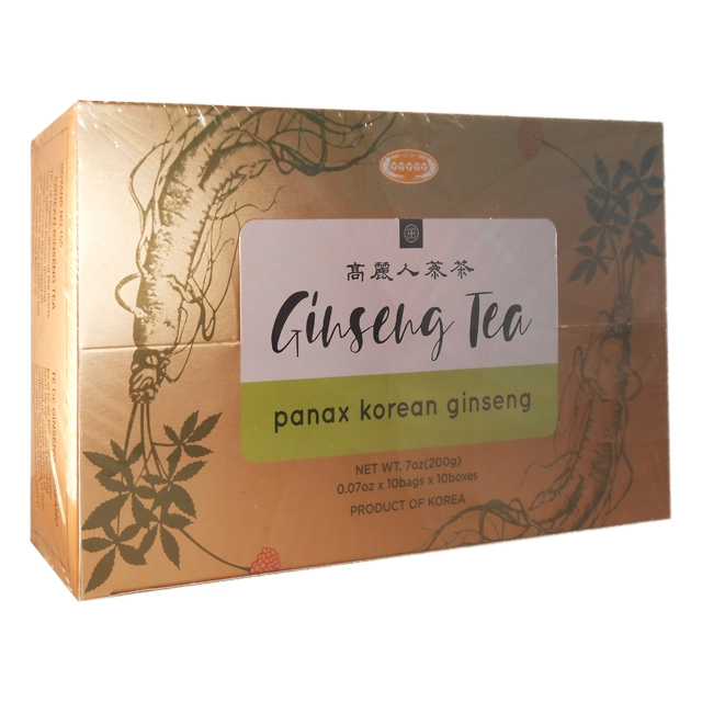 Korean ginseng tea 10 Sobres Gap, Foto 1 Trébol Naturismo