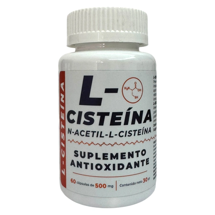 L-cisteína 60 capsulas de 500mg, Foto 1 Trébol Naturismo