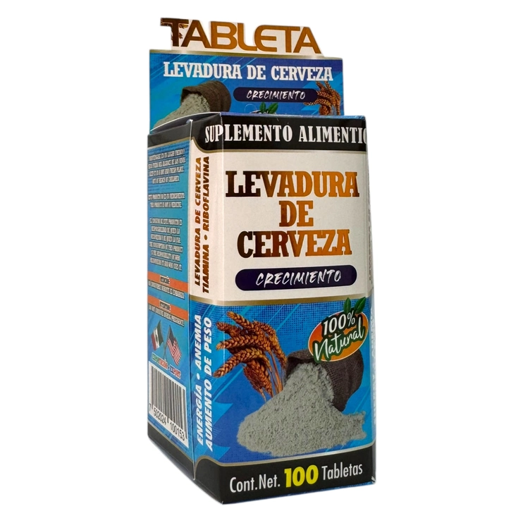Levadura de Cerveza 100 tabletas TNL-013, Foto 2 Trébol Naturismo