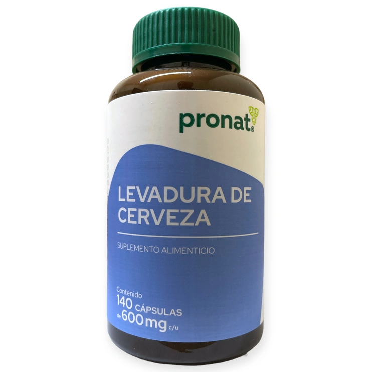 Levadura de cerveza 140 cápsulas, Foto 1 Trébol Naturismo
