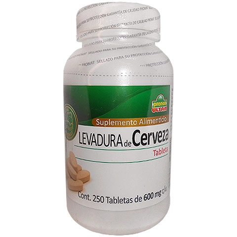 Levadura de cerveza 250 capletas Levadura de cerveza 250 capletas, Foto 1 Trébol Naturismo
