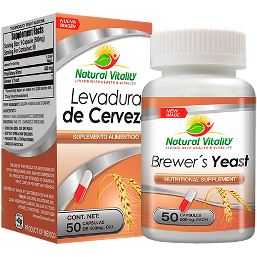 Levadura de cerveza 50 cápsulas, Foto 1 Trébol Naturismo